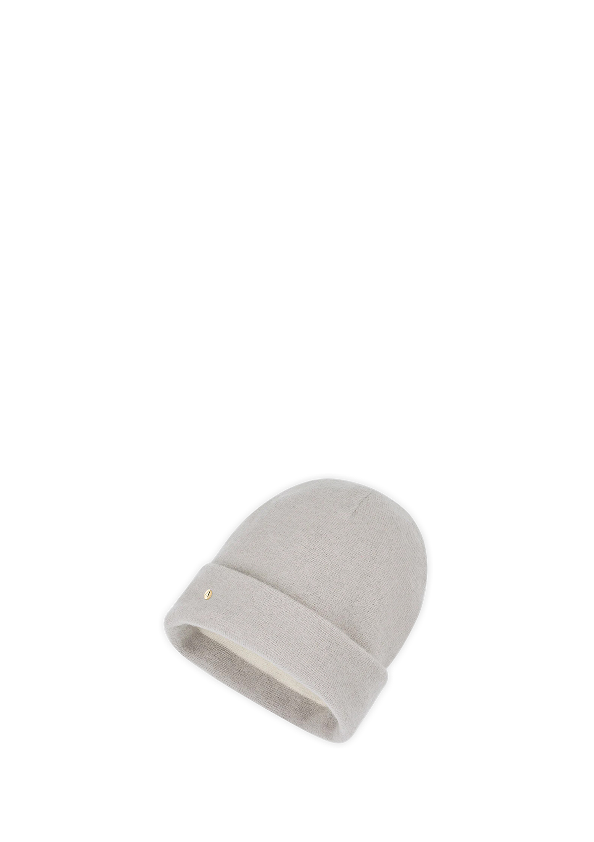Produktabbildung auf neutralem Hintergrund des Produktes Classic Beanie in der Farbe Greige/Crema