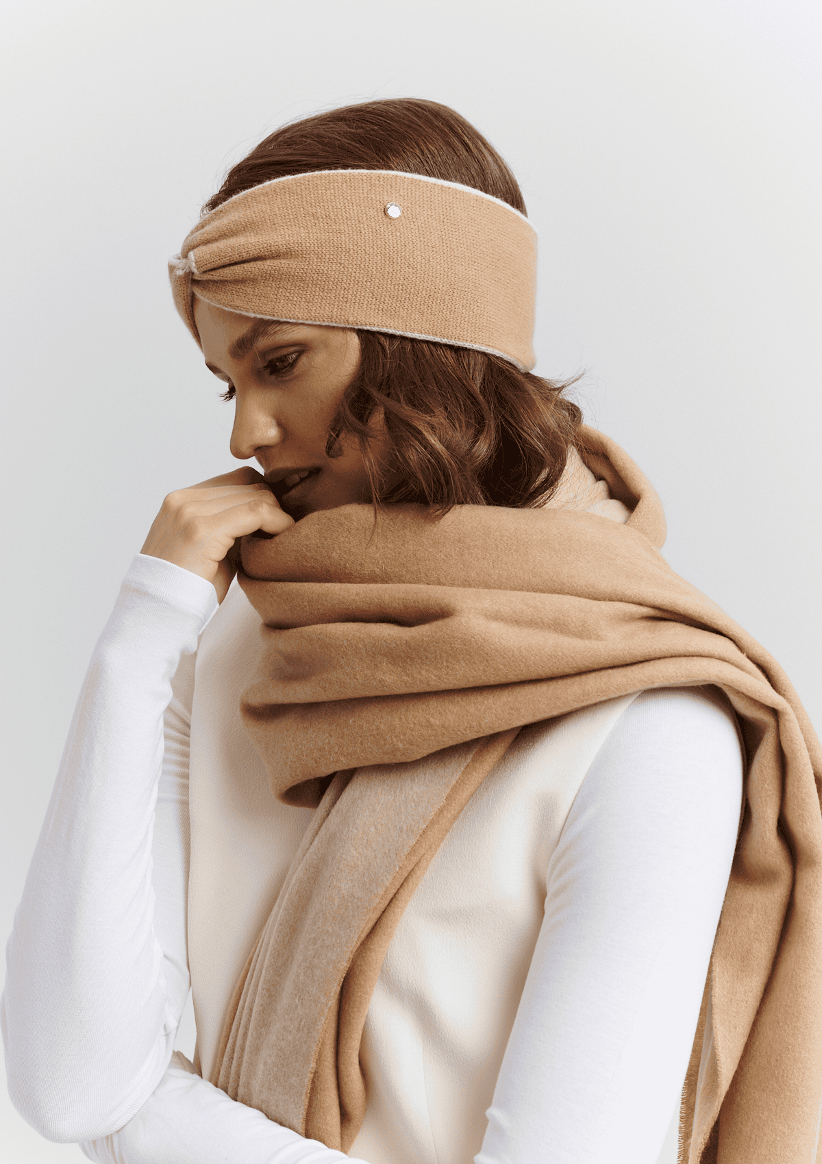 Classic Headband - Crema-Sand